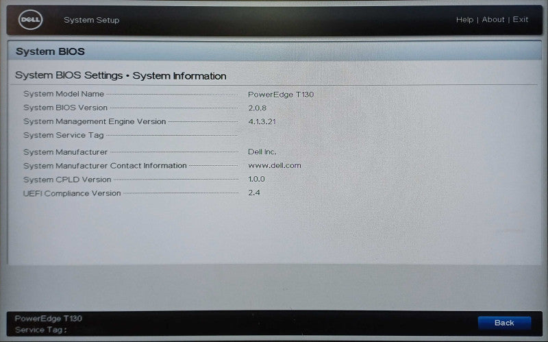 Dell PowerEdge T130, Xeon E3-1220 v5, 32GB DDR4, H730, 2x 4TB SAS, READ