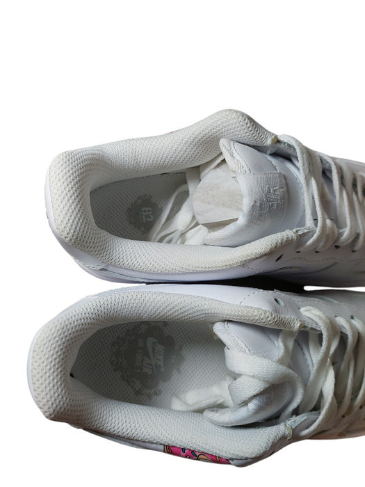 Custom Nike Air Force One Drip Pink Donut AF1 US Size 6  07/08/2019 =