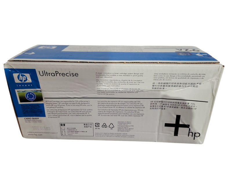Genuine HP 92A (C4092A) Black Toner Cartridge HP LaserJet 1100 1100A 3200 3 !