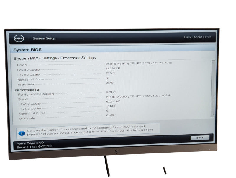 DELL PowerEdge R730 2x Intel Xeon E5-2620 v3 16GB RAM READ  -