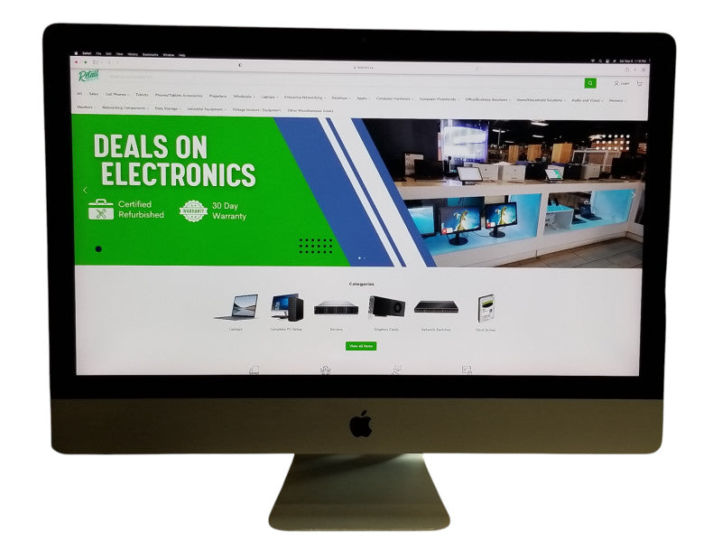 Apple iMac 27" Retina 5K 2015 / A1419, i5-6500 CPU 3.20GHz, 32GB RAM - 1TB