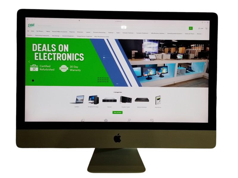 Apple iMac 27" Retina 5K 2015 / A1419, i5-6500 CPU 3.20GHz, 16GB RAM - 1TB