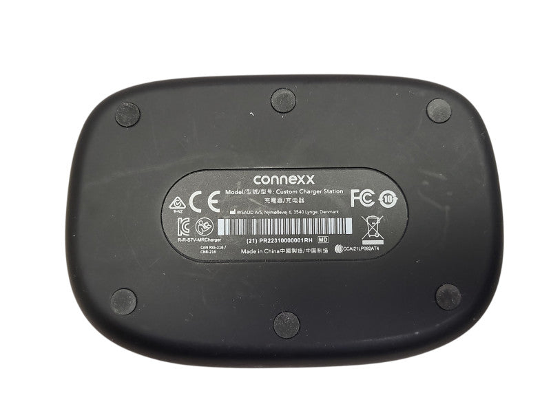 Connexx Custom Charger Station Black USB-C Port Portable Hearing Aid Charger Q$