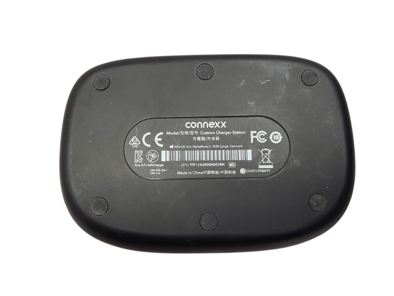 Connexx Custom Charger Station Black USB-C Port Portable Hearing Aid Charge Q$
