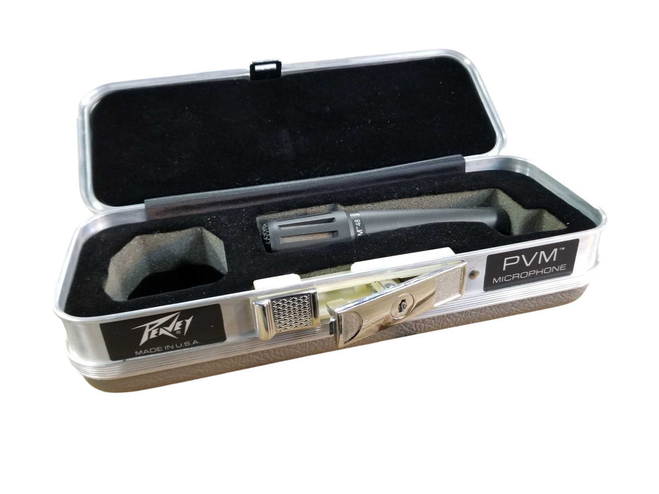 Peavey PVM 48 Microphone with Original Hard Case *READ* Q