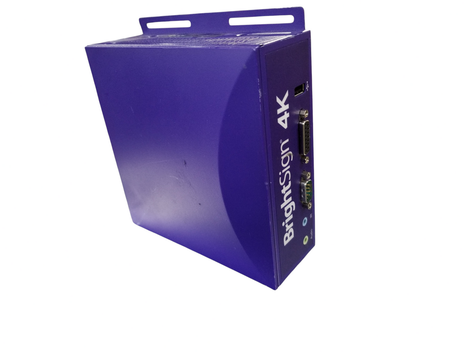 Brightsign 4K Digital Signage Media Player Purple 4K1142-WW  Q