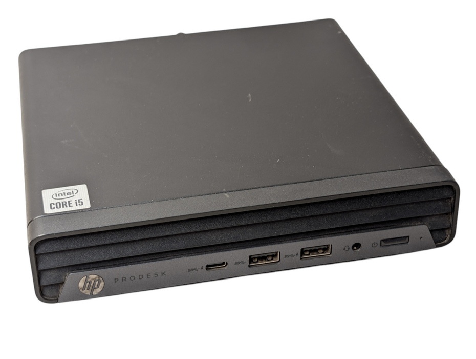 HP ProDesk 400 G6 Desktop mini PC Intel Core i5-10500T 16GB RAM 256GB NVMe  Q-