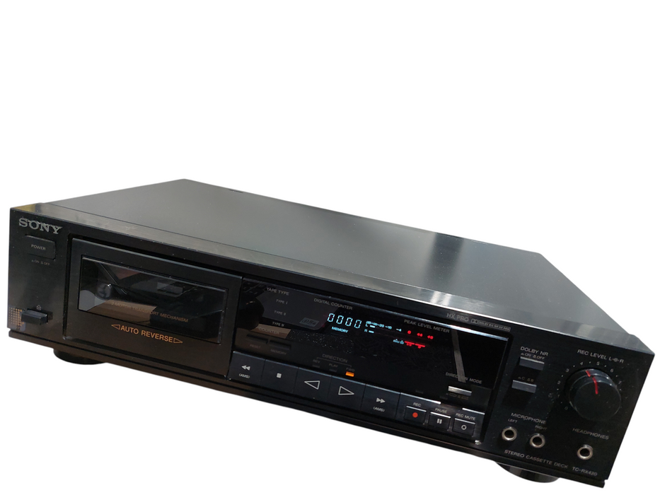 Sony Stereo Cassette Deck Model: TC-RX420  =