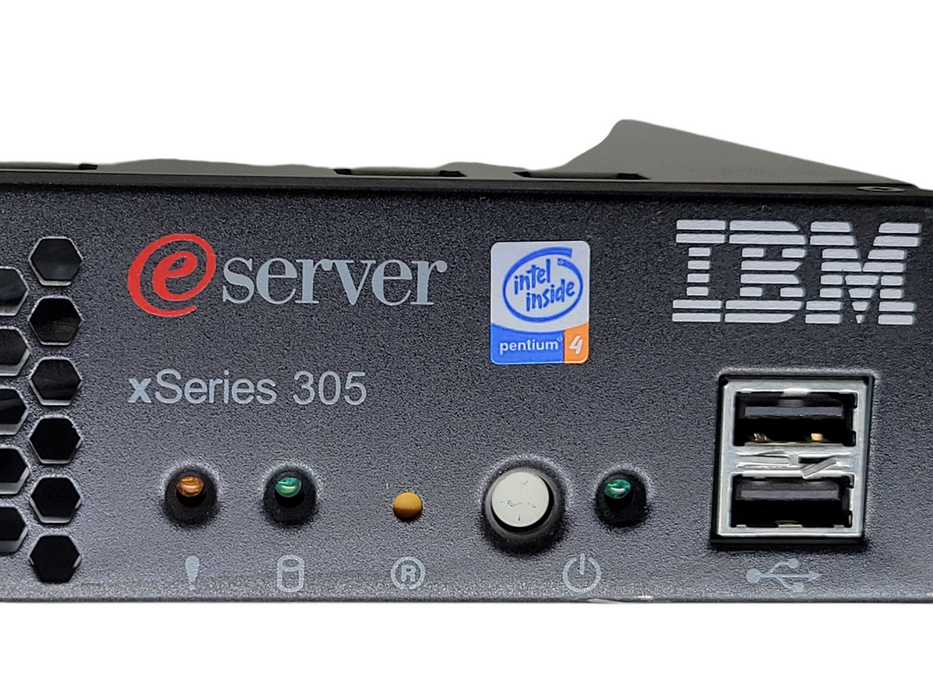 IBM eServer xSeries 305 (867377X) Pentium 4 @ 2.8GHz 512MB RAM NO HDD 190W  %