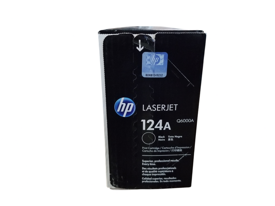 HP 124A LaserJet Toner Cartridge Q6000A - Black