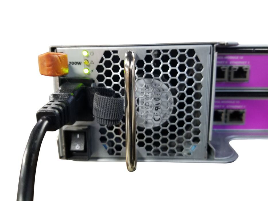 Dell EqualLogic PS4100 E04J-001 24-Bay Storage Array 2.5" 2x Control Module