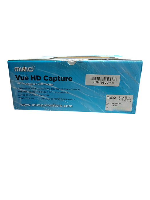 Mimo UM-1080CP-B 10" Touchscreen Vue HD Capture USB Monitor