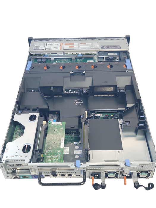 Dell PE R730, 2x Xeon E5-2640v3 2.60GHz, 64GB RAM, 9x 300GB HDDs, H730 Mini _