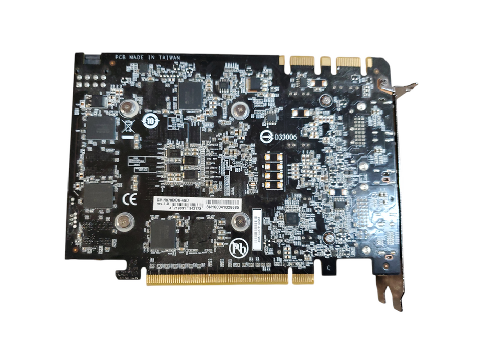 Gigabyte GeForce GTX 970 Mini ITX OC 4GB GDDR5 GV-N970IXOC-4GD GPU