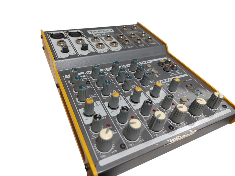 Tapco Mix60 6 Channel Analog Mixer Q=