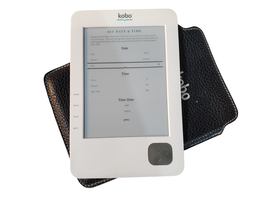 KOBO N647 eReader 1GB 6In eBook & Cord Wi-Fi White