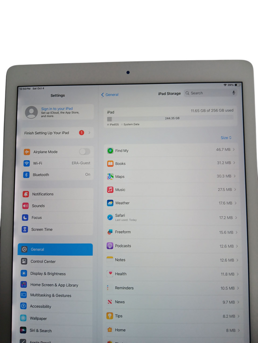 Apple iPad Pro 12.9" 2nd Gen - 256GB - Silver [A1670 | Read]