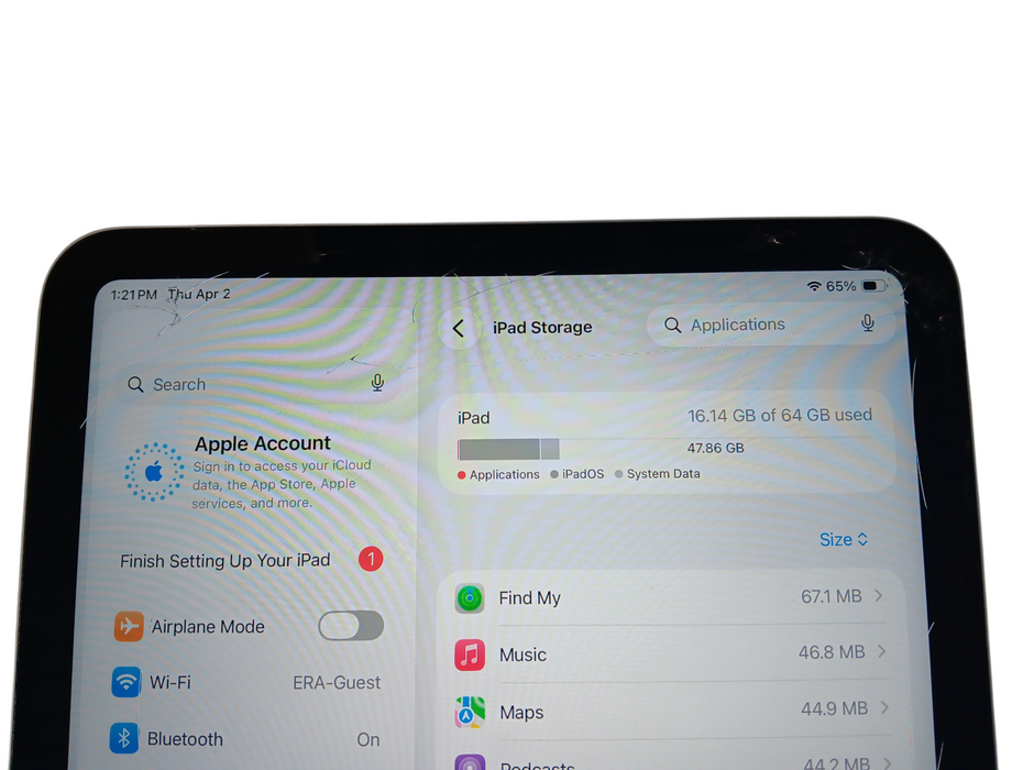 Apple iPad 10th Gen - Silver - 64GB [A2696] Read