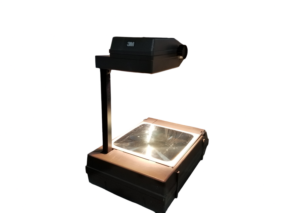 3M 2000 AKC Overhead Projector Briefcase Portable Transparency Projector