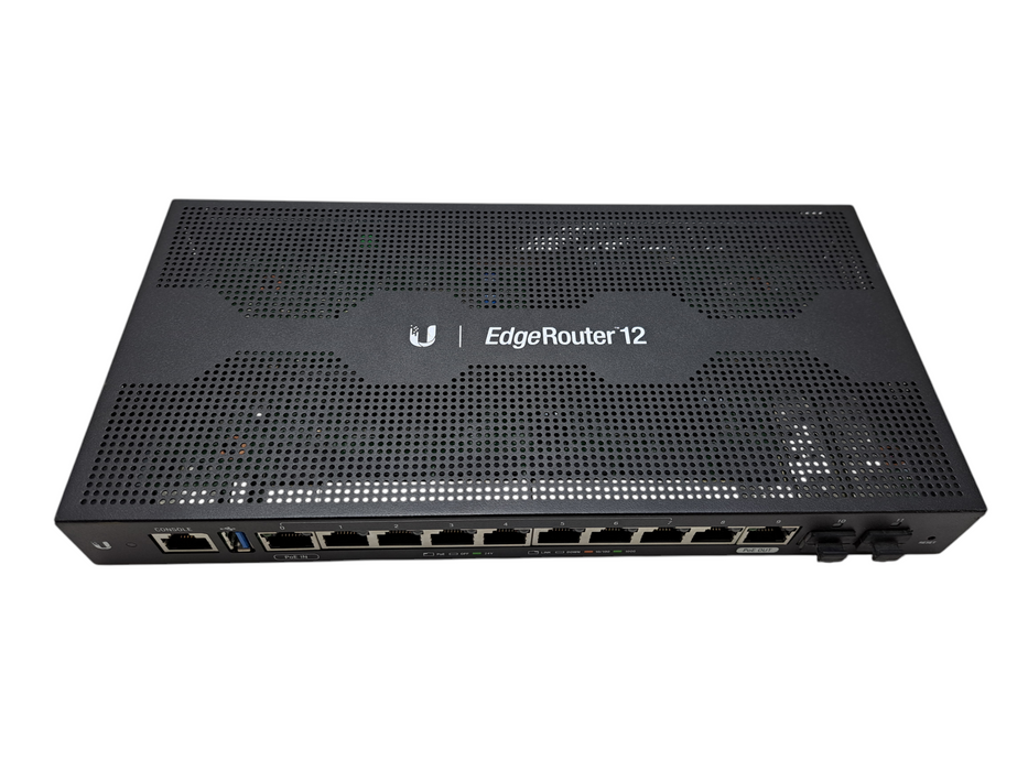 Ubiquiti EdgeRouter 12 ER-12 | 12-Port Gigabit 2x SFP Advanced L2 Router )