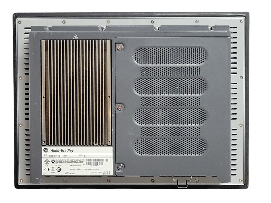 ALLEN BRADLEY 6181P-15TPXP SER E 15-inch 1500P industrial touch screen READ _