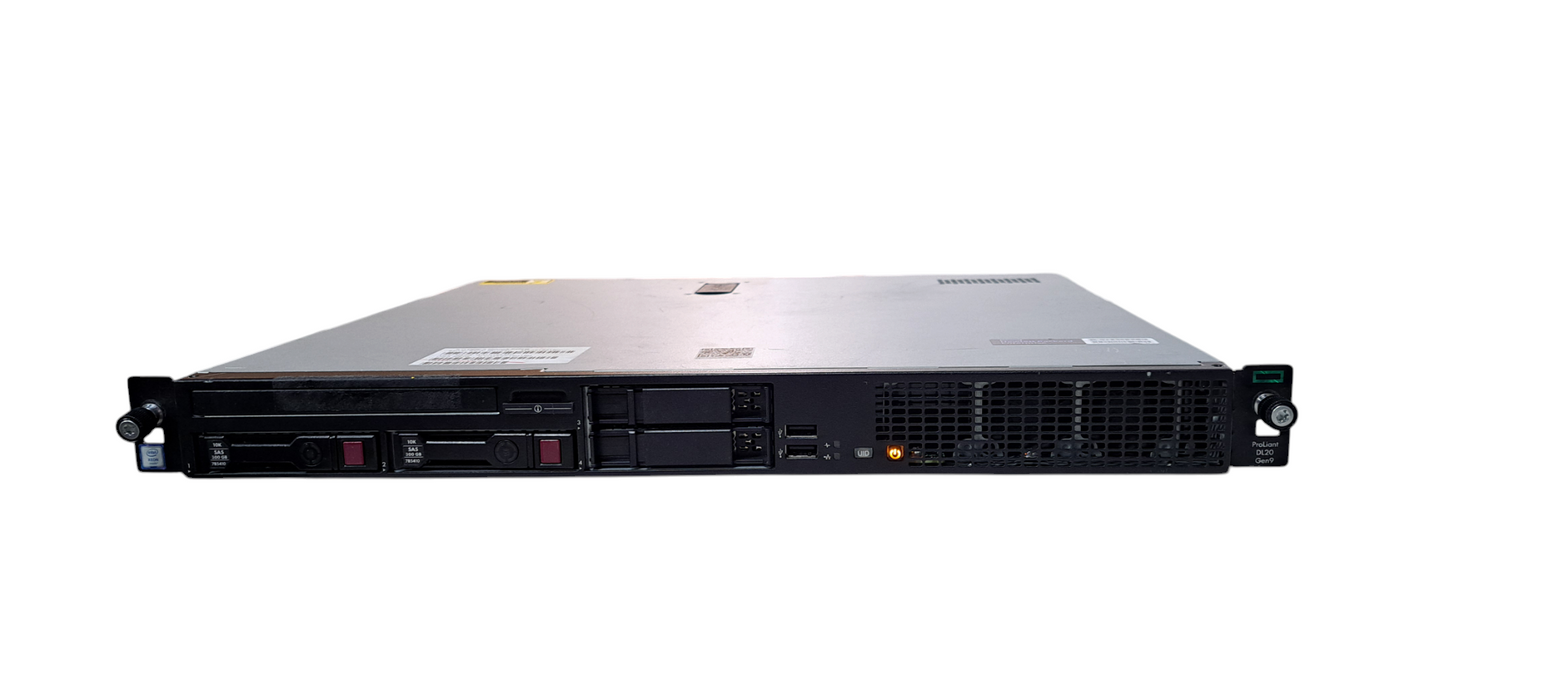 HP ProLiant DL20 Gen9 1x Xeon E3-1270 v5, 8GB DDR4, B140i| 2x500W
