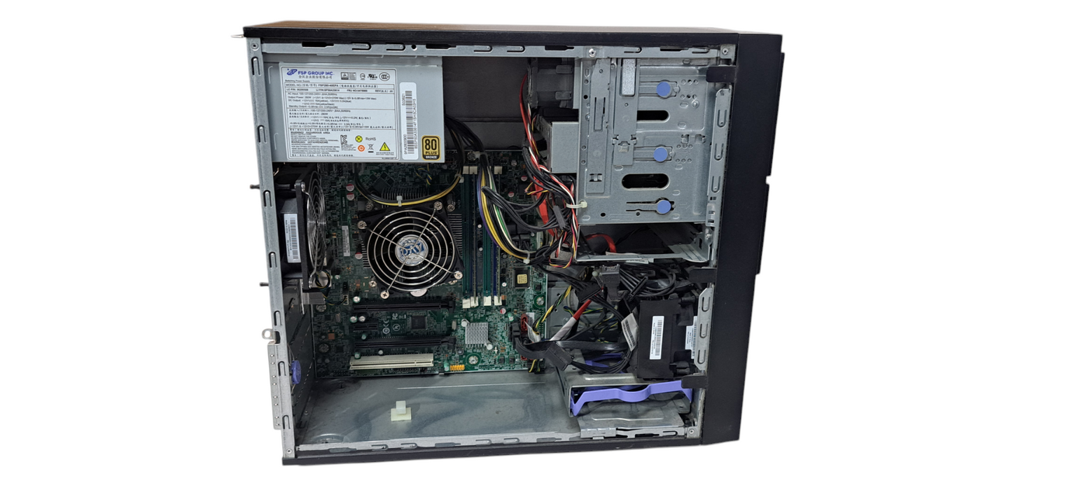 Lenovo ThinkServer TS140|Xeon E3-1226 v3 CPU |16GB DDR3|No HDD