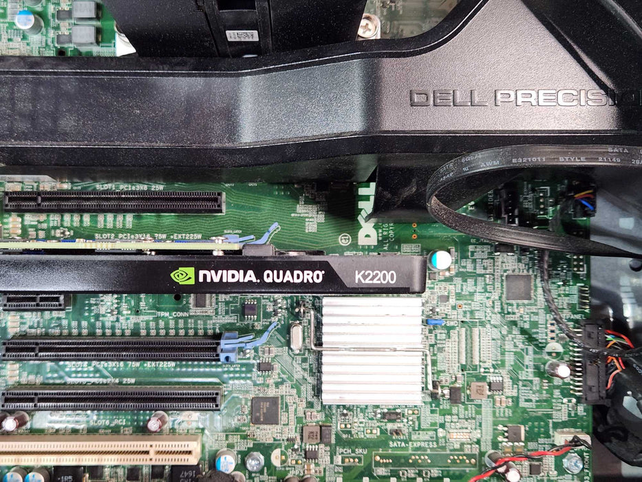 Dell Precision T5810, Xeon E5-1620 v4 3.50GHz, 16GB DDR4, 500GB SSD, K2200