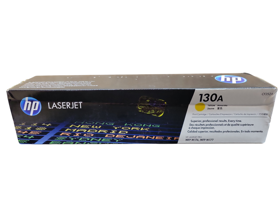 HP 130A LASERJET CARTRIDGE CF352A .. YELLOW  !