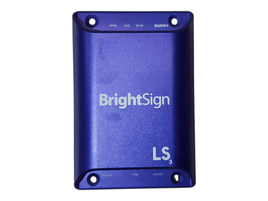BrightSign LS423 Standard I/O Player, No SD Card