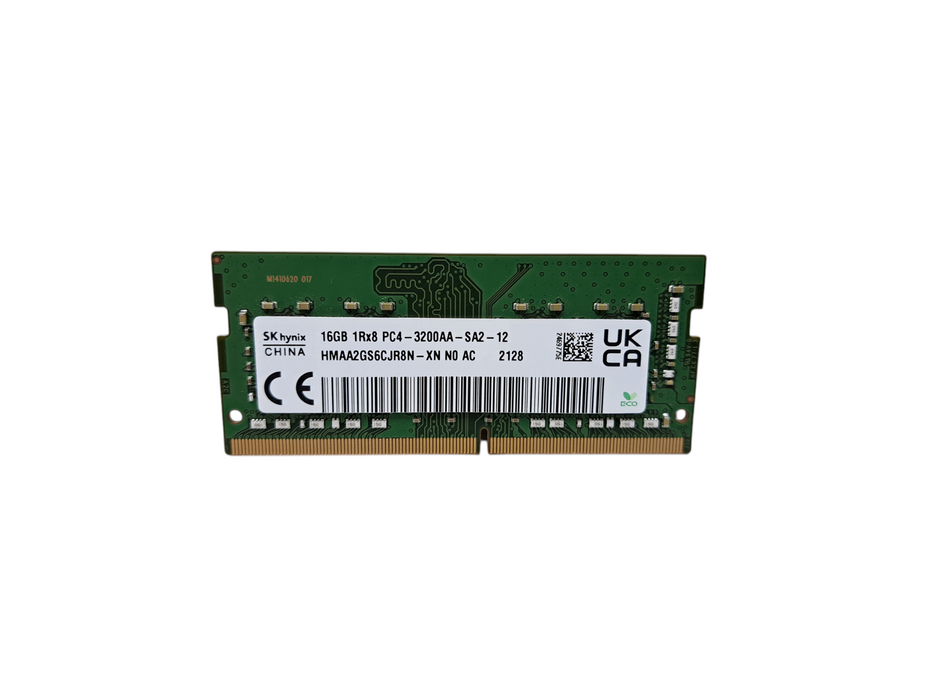 SK Hynix 16GB 1RX8 PC4-3200AA-SA2 SODIMM Memory RAM HMAA2GS6CJR8N-XN )