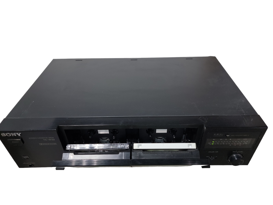 Sony TC-W32 Vintage Stereo Cassette Deck