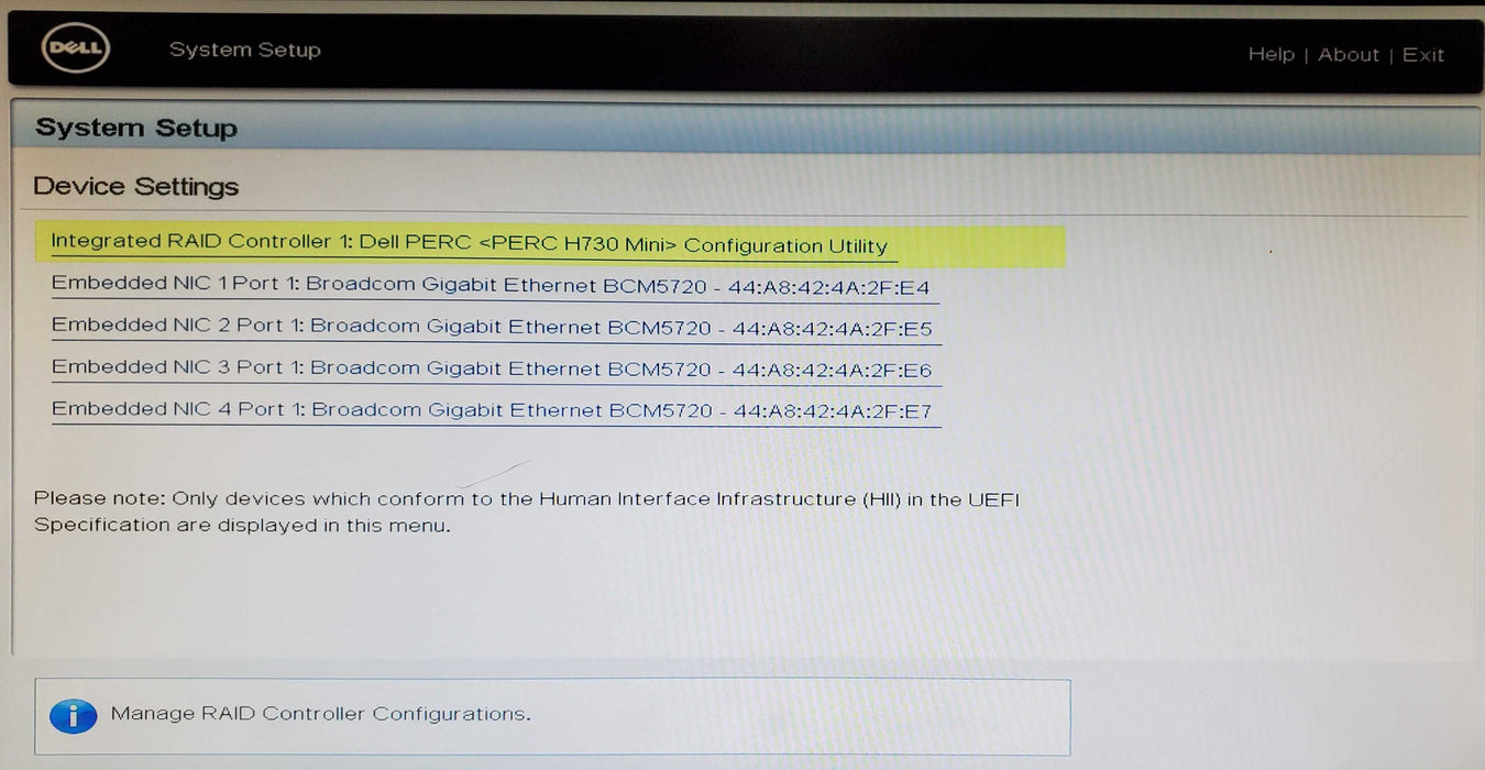 Dell PowerEdge R530 1x Xeon E5-2630 v3 32GB DDR4 H730 Mini - No HDD