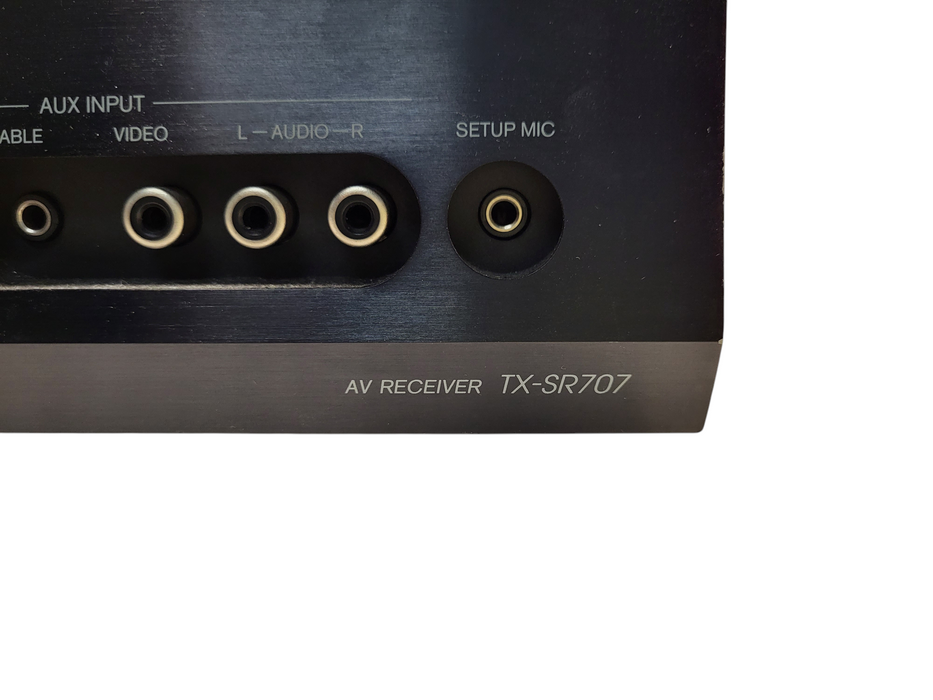 Onkyo TX-SR707 7.2-Channel Home Theater AV Receiver No remote $
