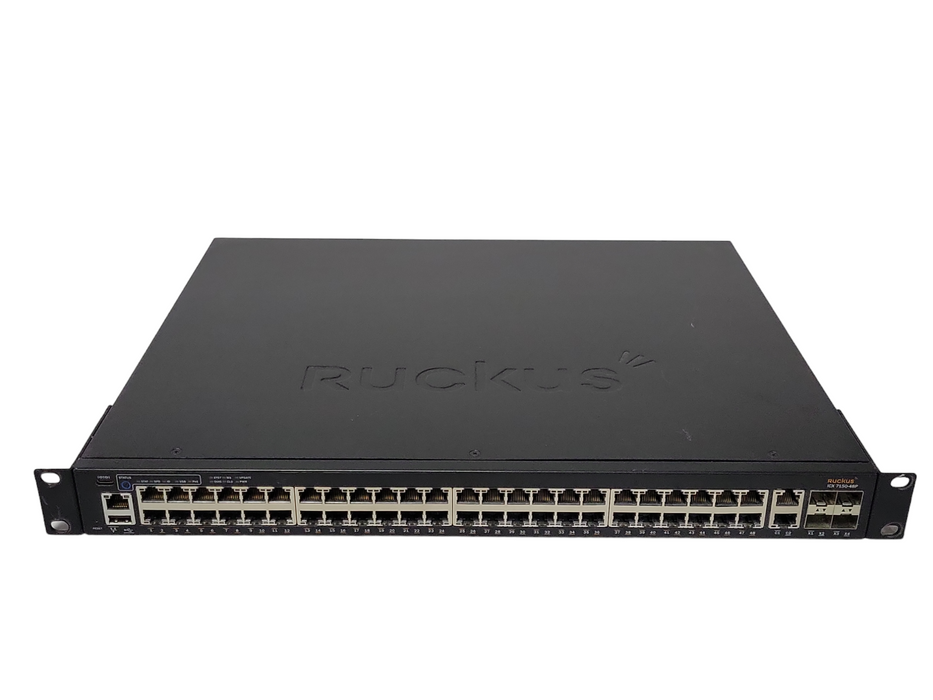 Ruckus ICX7150-48P-4X10GR 48-Port PoE+ Switch 4x10G 370W, 1x PSU