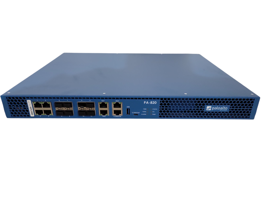 Palo Alto Networks PA-820 Network Security Appliance Firewall READ !