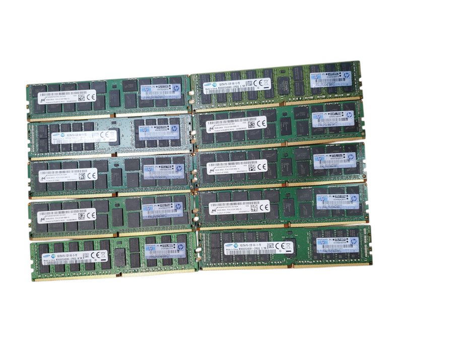 Lot of 28x, Assorted 16GB DDR4 Server RAM