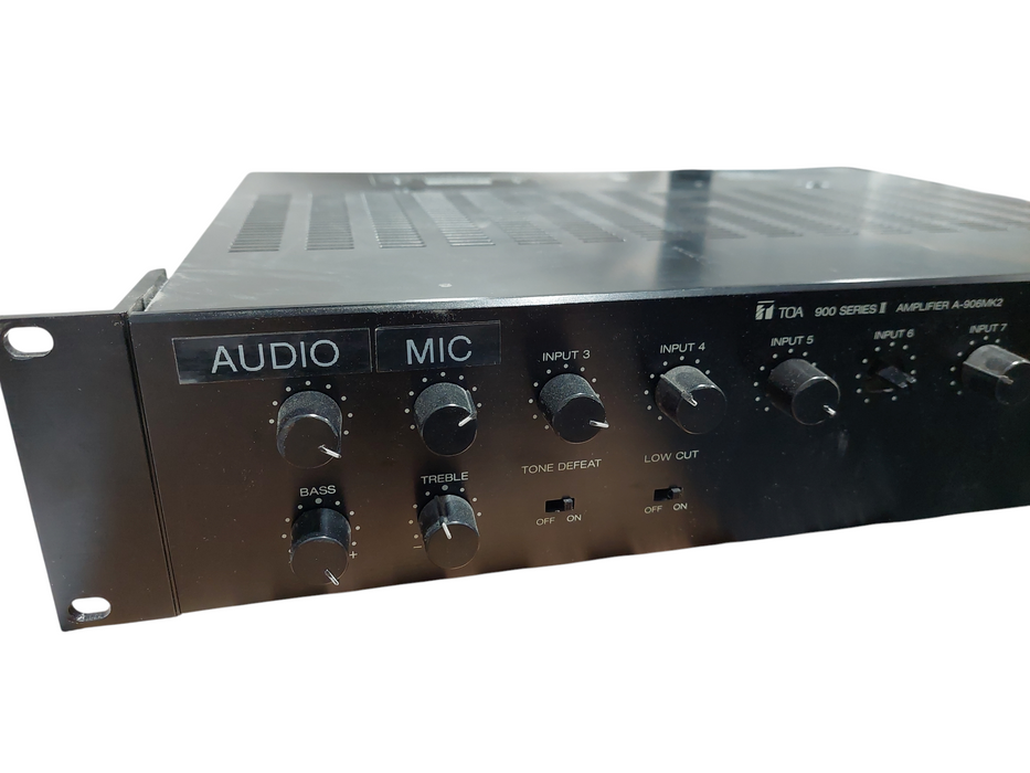 TOA 900 Series 2 Amplifier Model: A-906MK2 Rack Mountable =