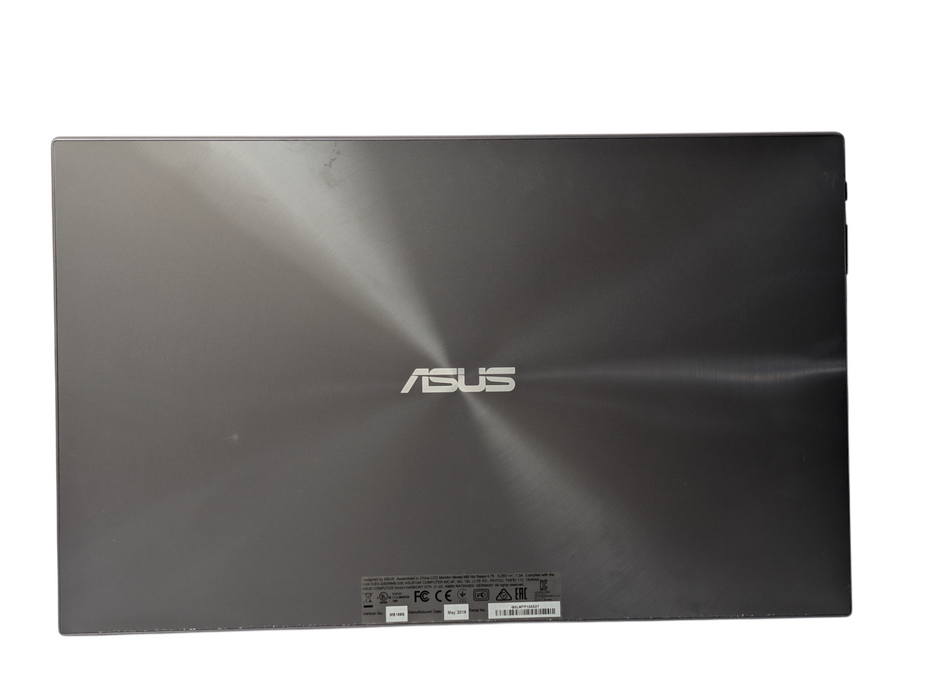 ASUS MB168B Portable USB Monitor 16 inch HD, USB 3.0 Type A Powered READ -