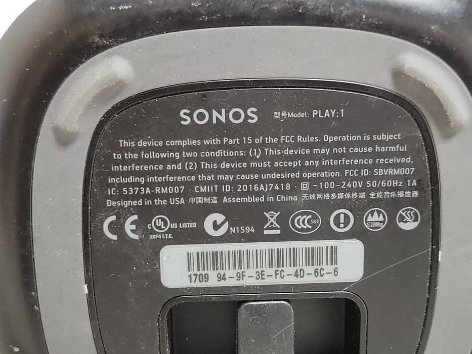 Sonso Play 1 Wireless Speaker _