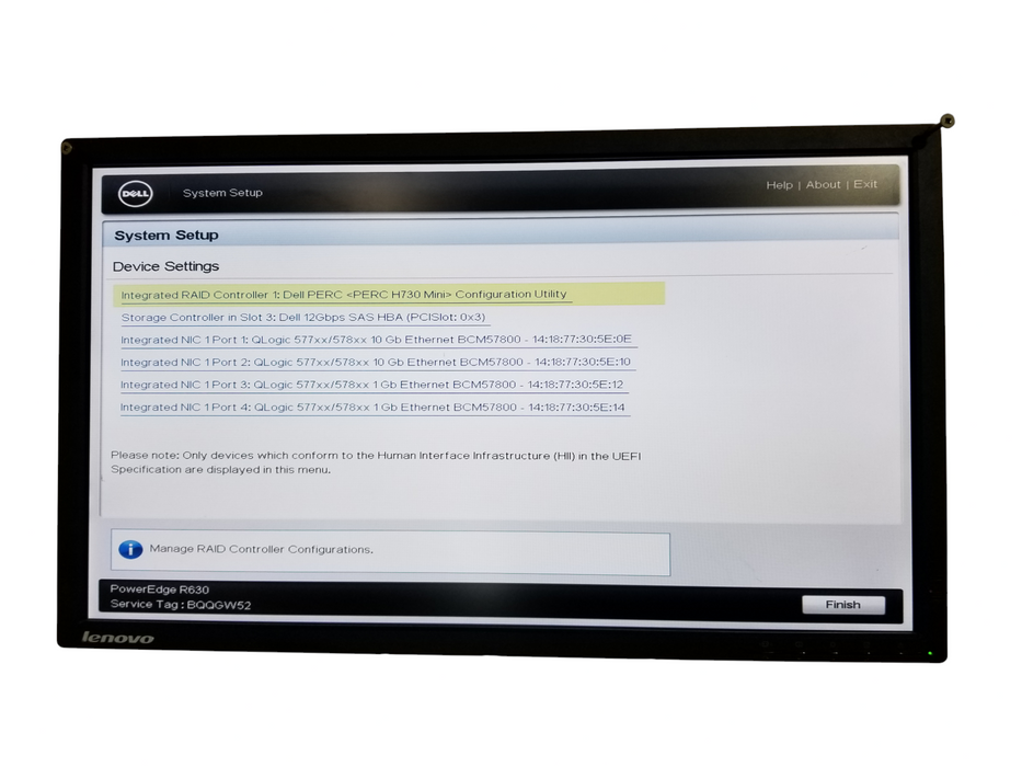 Dell PowerEdge R630 2x Xeon E5-2697v3 2.60GHz 16GB DDR4 H730-Mini *READ*