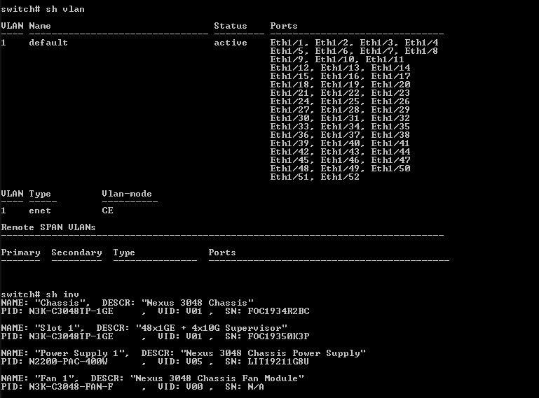 Cisco N3K-C3048TP-1GE 48-Port Managed Switch, 1x PSU | Factory Reset