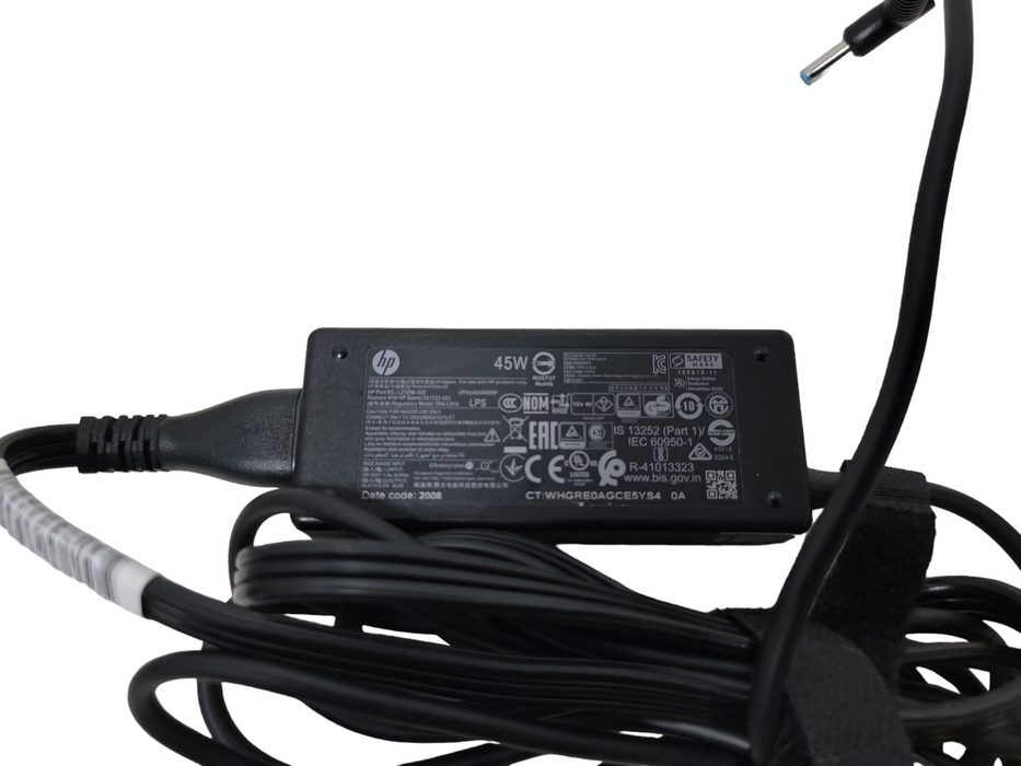 Genuine Original HP Blue Tip Laptop Power Adapter 45W