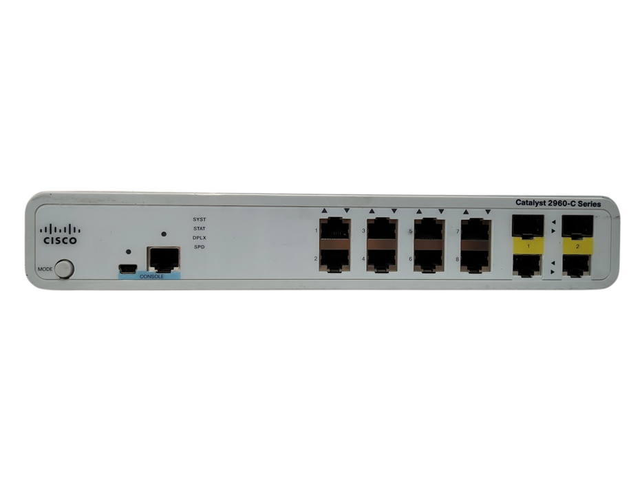 Cisco Catalyst WS-C2960C-8TC-L 8-Port PoE Switch !