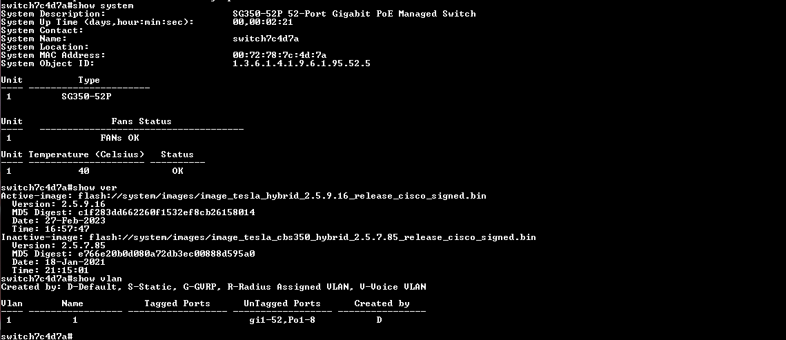 Cisco SG350-52P-K9 V02 | 52-Port Gigabit PoE Managed Switch
