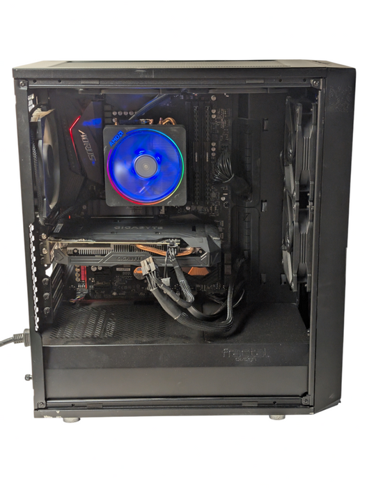 Custom PC Fractal Design X570 AORUS ELITE AMD Ryzen 7 3700X 16GB RAM 512GB  -