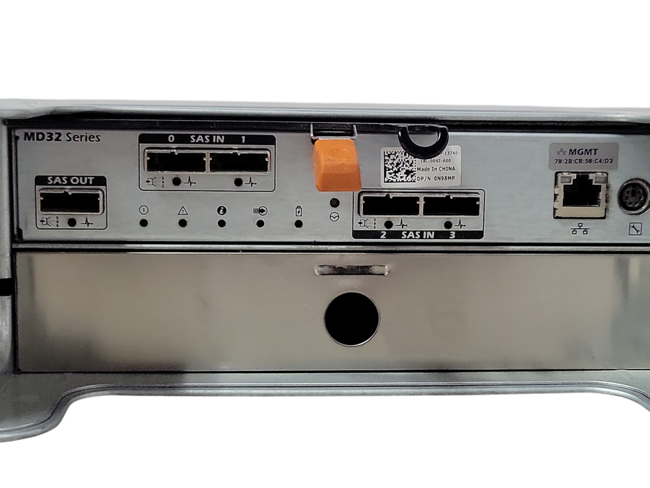 Dell PowerVault MD3200 12x 3.5" array w/ 1x MD32 Series controller, 2x PSU _