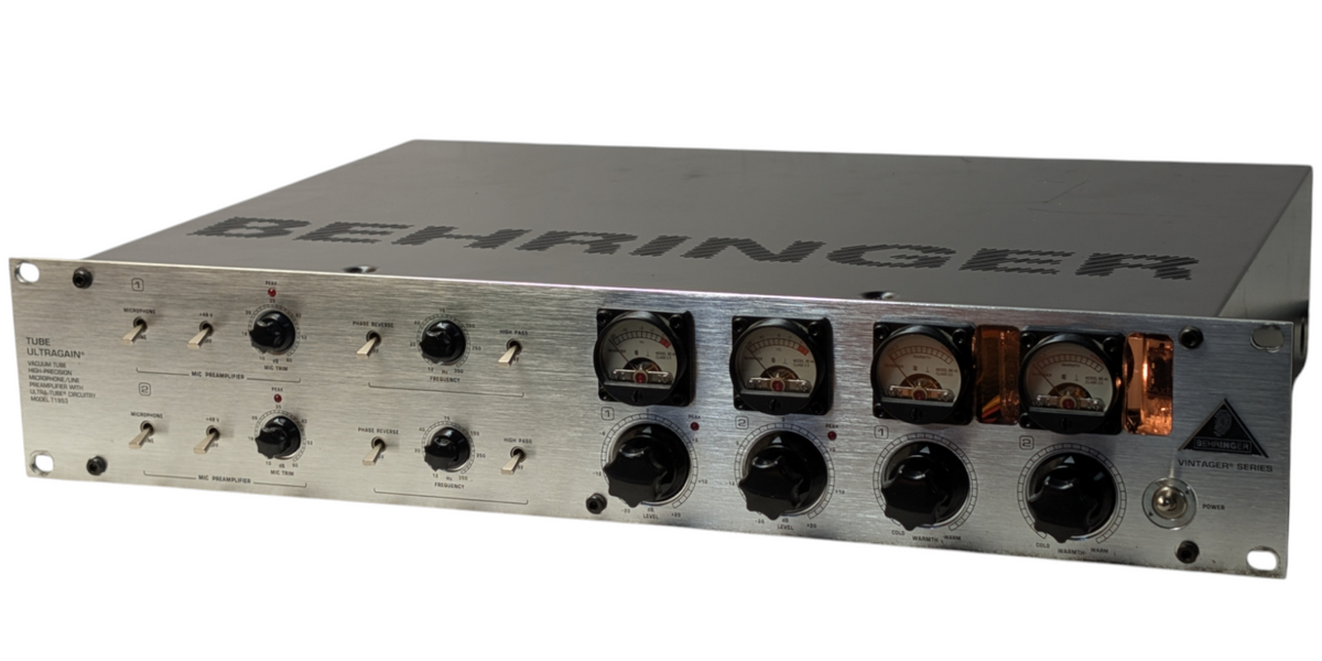 BEHRINGER 管球式プリアンプTUBE ULTRAGAIN T1953 Behringer T1953 Tube Ultragain Processor | zZounds
