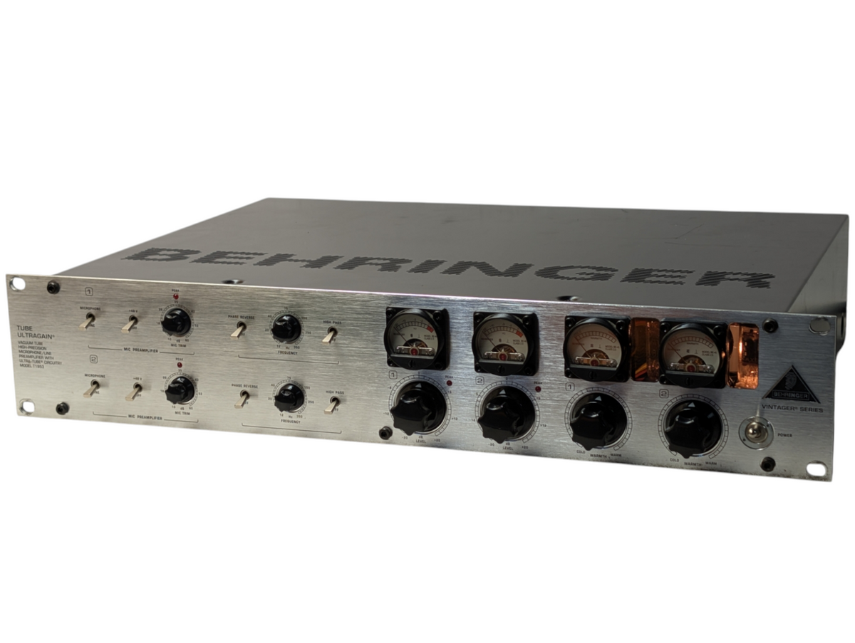 BEHRINGER 管球式プリアンプTUBE ULTRAGAIN T1953 Behringer T1953 Tube Ultragain | Musician's Friend