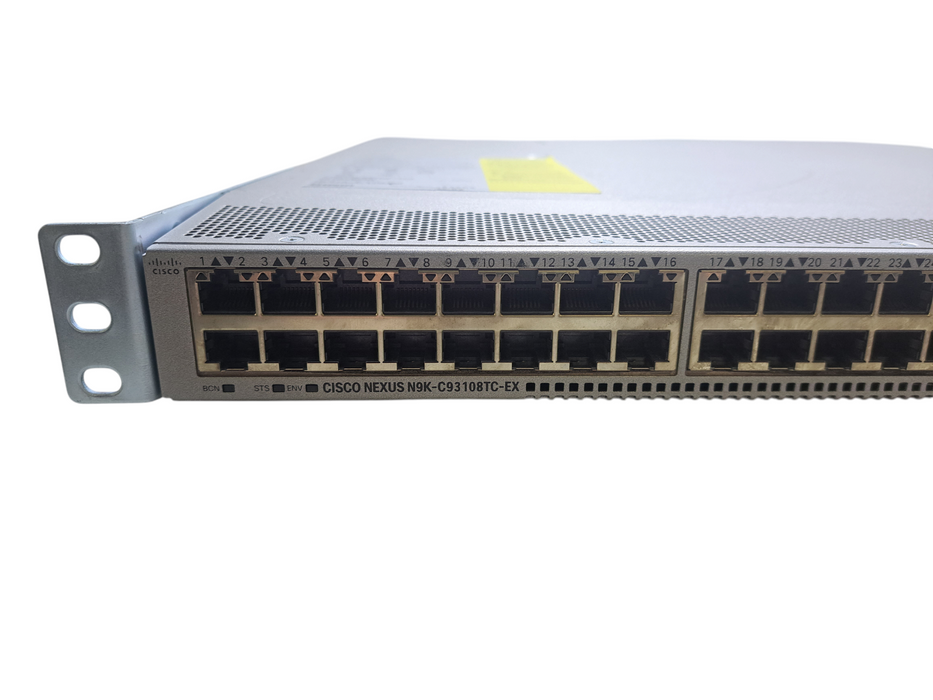 Cisco Nexus N9K-C93108TC-EX | 48-Port 10GBase-T, 6x 40/100G QSFP28 Switch )